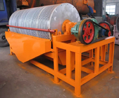 tipo máquina do cilindro 25tph de mineração magnética do separador molhada para o minério de ferro