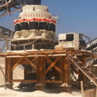 Máquina/planta de cobre de mineração do triturador do cone do ferro 15-200t/H