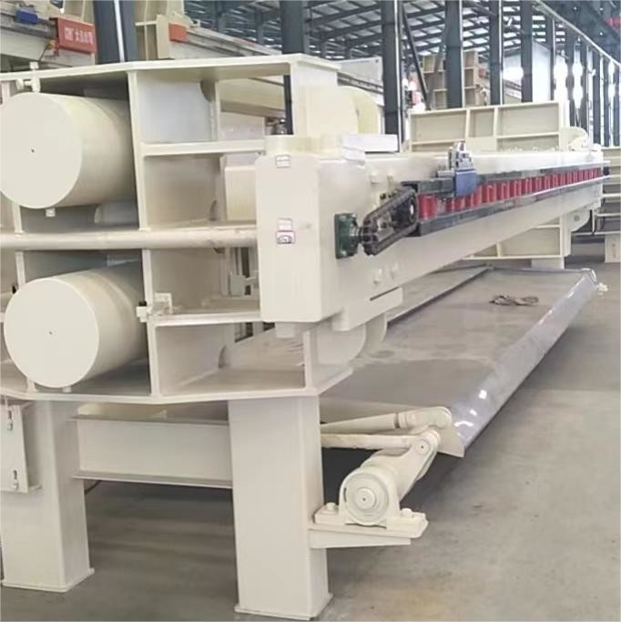 Pressão hidráulica da máquina de prensa de filtro de 300m2 para processo de mineração